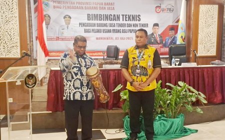 Lewat Bimtek, Pemprov Papua Barat Terus Dorong Kompetensi Pengusaha OAP