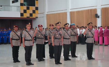 Berikut Pesan Kapolda Papua Barat Kepada Sertijab Pju