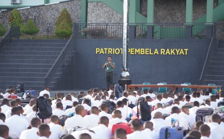 263 Putra Asli Papua Lolos Pantukhir Seleksi Calon Prajurit TNI