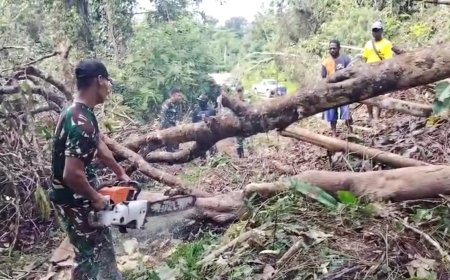 Eduard Orocomna Harap Perhatian Serius Pemerintah Untuk Akses Jalan ke Moskona Barat