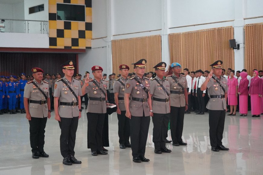 Berikut Pesan Kapolda Papua Barat Kepada Sertijab Pju