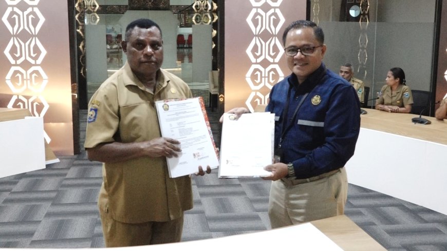 Pemprov Papua Barat dan Kantor Inspektorat Tambang Tandatangani MoU