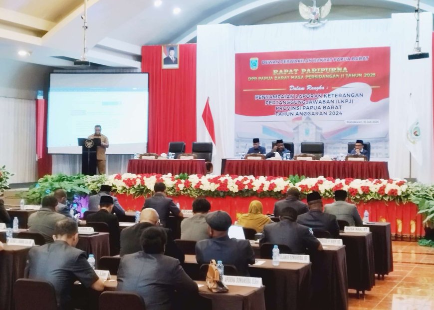 Aloysius Siep Didaulat Jadi Ketua Pansus DPRP, Dalami LKPJ Papua Barat 2024