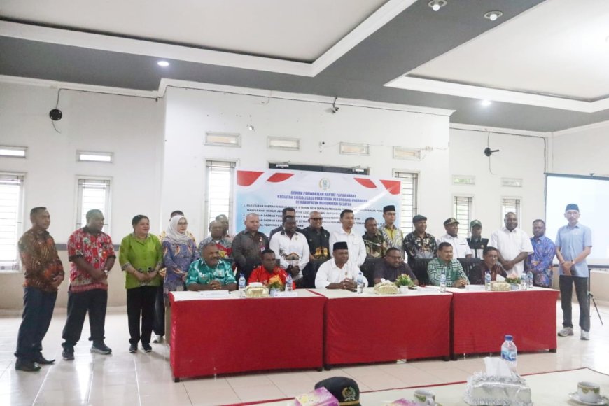 Bapemperda DPRP Papua Barat Sosialisasikan Tiga Perda di Mansel