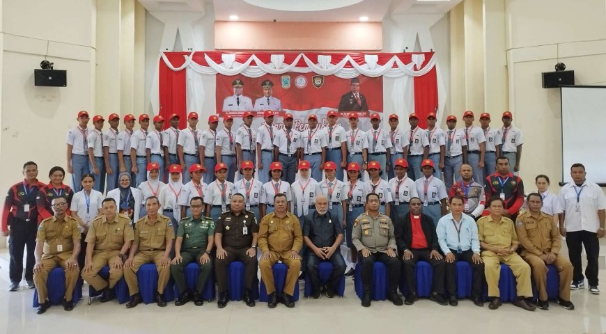 Diikuti 36 Siswa-siswi Terbaik, Pusdiklat Paskibra Papua Barat 2025 Resmi Dimulai
