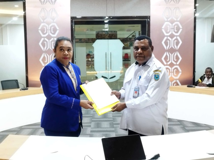 Biro Umum dan Bank Papua Kantor Kas Arfai Teken MoU Perpanjang Masa Kontrak
