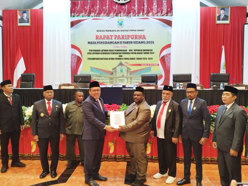 Satu Temuan di Dinas Pendidikan Tahun 2024, Ganjal Pemprov Papua Barat Dapat Opini WTP Dari BPK-RI