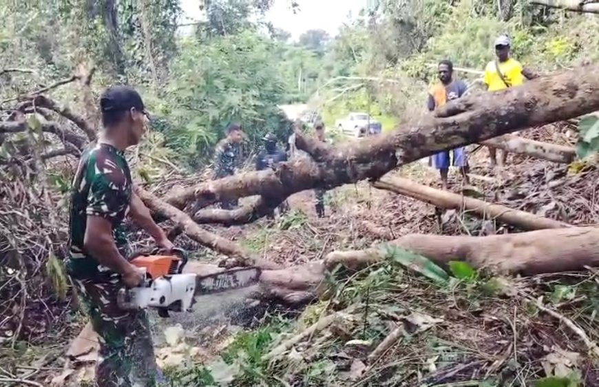 Eduard Orocomna Harap Perhatian Serius Pemerintah Untuk Akses Jalan ke Moskona Barat