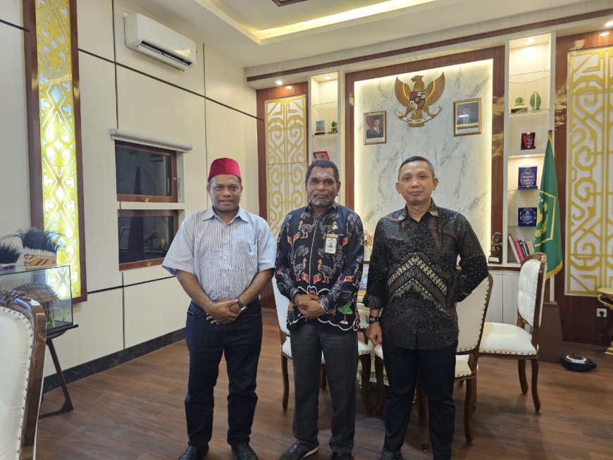 Abdullah Manaray dan Kakanwil Agama bahas sejumlah hal penting