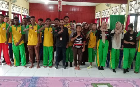 Sosialisasikan Pengawasan Partisipatif, Bawaslu Mansel Go To School