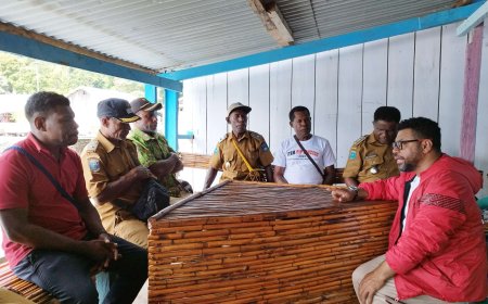Dukung Kopdes Merah Putih, Distrik Roon Sampaikan Aspirasi ke Senator Filep Soal Pendampingan