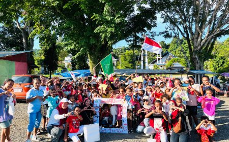 IPPNU Papua Barat Gelar “Baku Bagi Bingkisan Kemerdekaan” di Manokwari