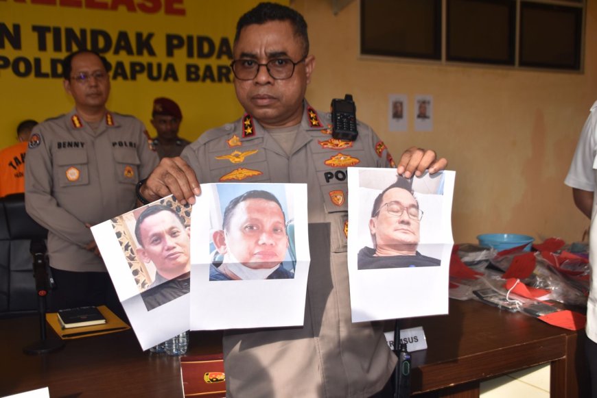 Polda Papua Barat Kejar Dua DPO Jaringan Tambang Emas Ilegal