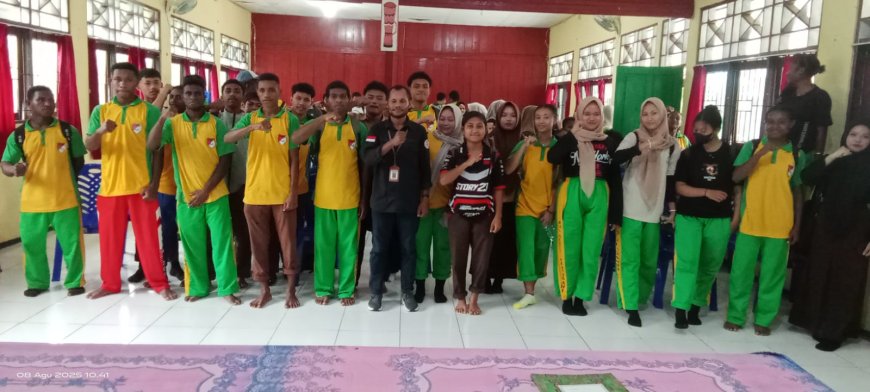 Sosialisasikan Pengawasan Partisipatif, Bawaslu Mansel Go To School