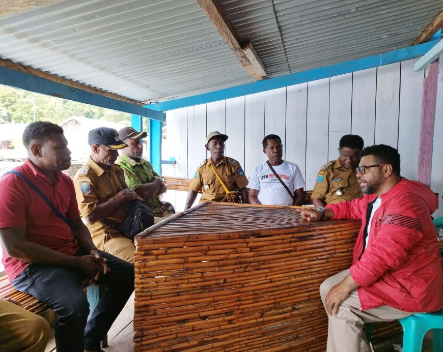 Dukung Kopdes Merah Putih, Distrik Roon Sampaikan Aspirasi ke Senator Filep Soal Pendampingan