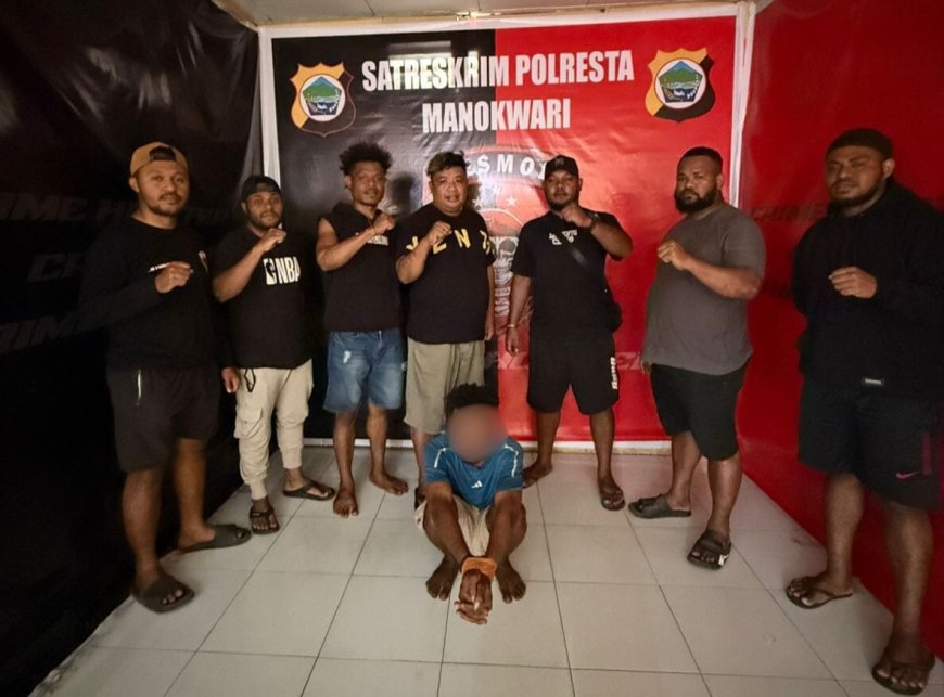 Polresta Manokwari Tangkap Pelaku Curat, Satu Masih Diburu