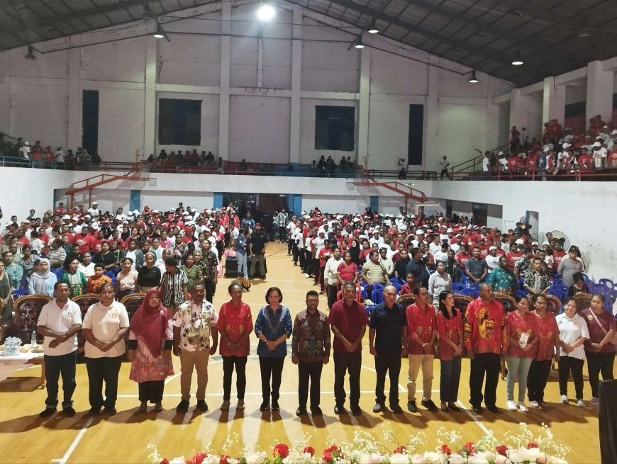 670 Peserta PKKMB Resmi Sandang Status Sebagai Mahasiswa STIH Manokwari