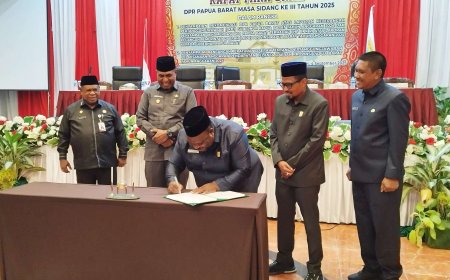 Rekomendasi DPRP Soal Sejumlah Temuan BPK RI Atas LKPD Papua Barat 2024