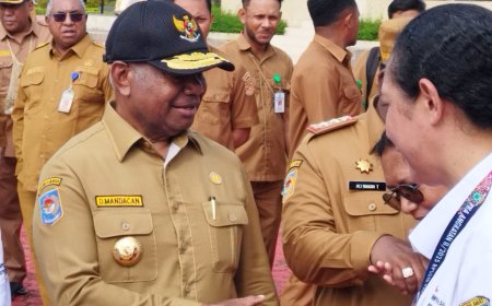 Final! Hari Ini Gubernur Tandatangani dan Serahkan Daftar 1.002 CASN Honorer Papua Barat