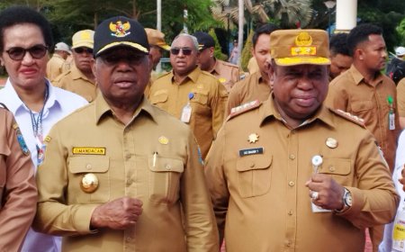 Gubernur Dominggus Mandacan Kembali Menegaskan Soal  TL Temuan BPK-RI