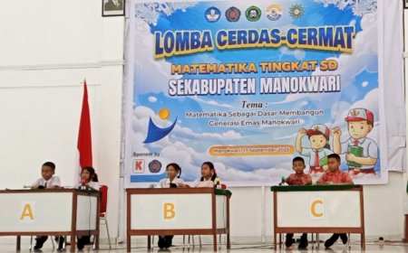 Himapro UMPB Gelar Lomba Cerdas Cermat SD dan MI se-Kabupaten Manokwari