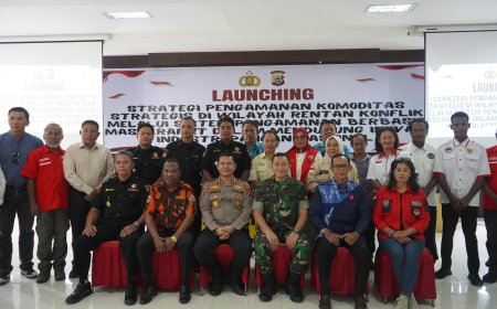 Polda Papua Barat Gelar Rapat Bahas Ketahanan Pangan