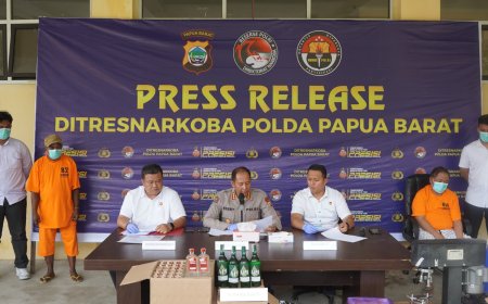 Pengoplos Minuman di Manokwari Terancam Pidana 15 Tahun dan Denda 4 Miliar