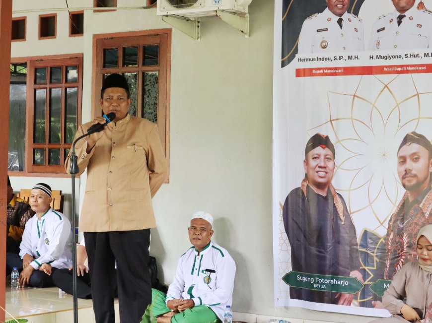 Momen Meneladani Sifat Rosul, Warga Trenggalek Manokwari Gelar Maulid Nabi
