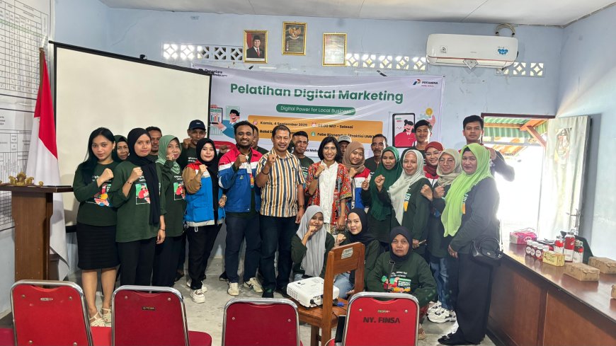 Pertamina Patra Niaga Regional Papua Maluku Dukung UMKM Melek Digital Marketing