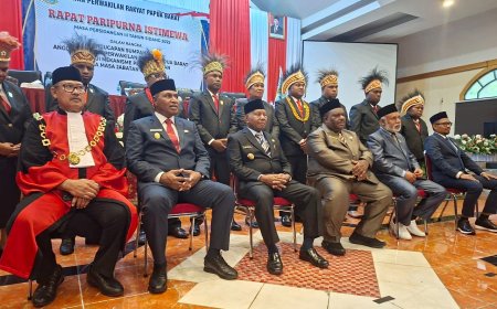 Pesan Dominggus Mandacan ke Sembilan Anggota DPR Otsus Papua Barat: Perjuangkan Kepentingan OAP