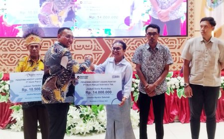 Kacab BRI Manokwari Ungkap Pinjol Salah Satu Kendala Penyaluran KUR di Papua Barat