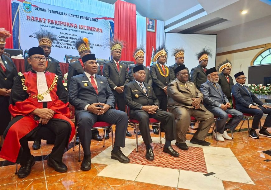 Pesan Dominggus Mandacan ke Sembilan Anggota DPR Otsus Papua Barat: Perjuangkan Kepentingan OAP