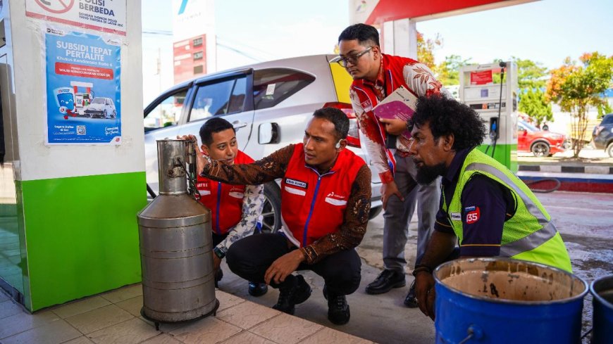 Pertamina Patra Niaga Papua Maluku Cek Langsung Kehandalan Energi di Sorong