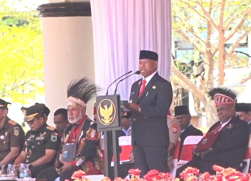 Gubernur Sampaikan Capaian Kinerja Pemerintah Pada HUT Provinsi Papua Barat Ke-26