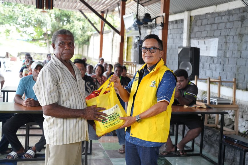 61 Tahun Golkar, Ahmad Kuddus Sampaikan Rasa Syukur Melalui Bantuan untuk Masyarakat