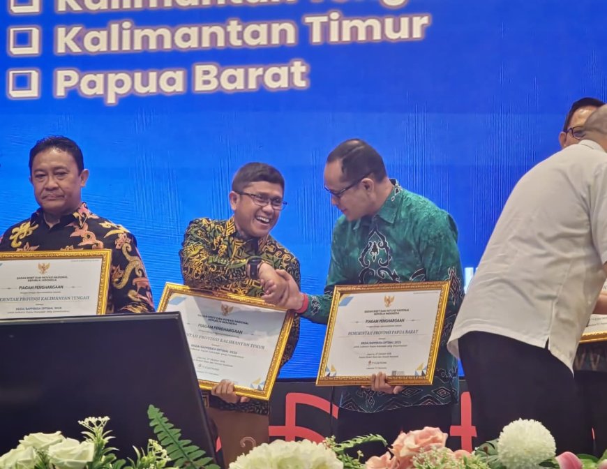 BRIDA Papua Barat Dapat Apresiasi BRIN Sebagai Penggerak Riset dan Inovasi Daerah Untuk Indonesia Maju 2025