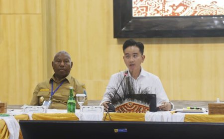 Gibran Pimpin Rapat Bersama BP3OKP dan KEP2OKP di Manokwari, Berikut Penekanan Wapres