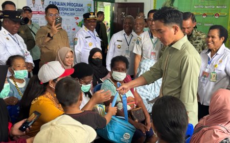 Pastikan Program CKG Berjalan Optimal di Papua Barat, Wapres Kunjungi Puskesmas Wosi