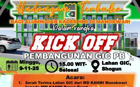 KAHMI Papua Barat Segera Miliki Graha Insan Cita