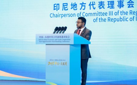 Filep Wamafma Sampaikan Pandangan Strategis pada Konferensi Kerja Sama Ekonomi ASEAN–Tiongkok