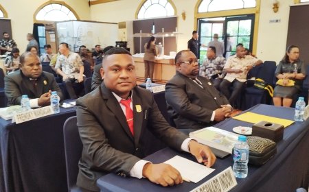DPR Papua Barat Umumkan Usulan Frids Bernard Indow sebagai Wakil Ketua III Periode 2024-2029