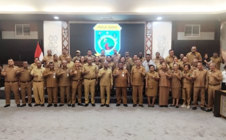 Serapan APBD Papua Barat Masih Rendah, Gubernur Minta OPD Tuntaskan Tagihan dan Realisasi Fisik