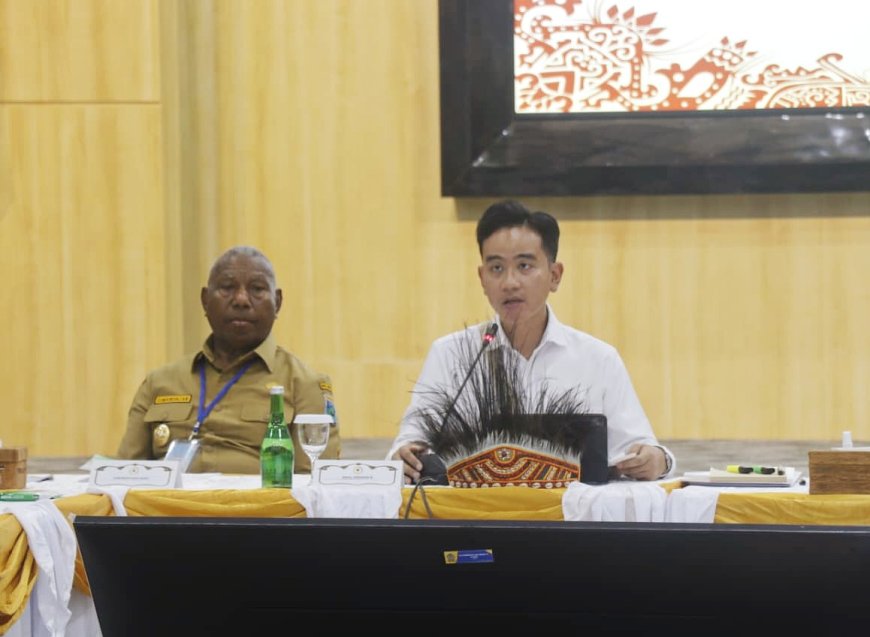 Gibran Pimpin Rapat Bersama BP3OKP dan KEP2OKP di Manokwari, Berikut Penekanan Wapres
