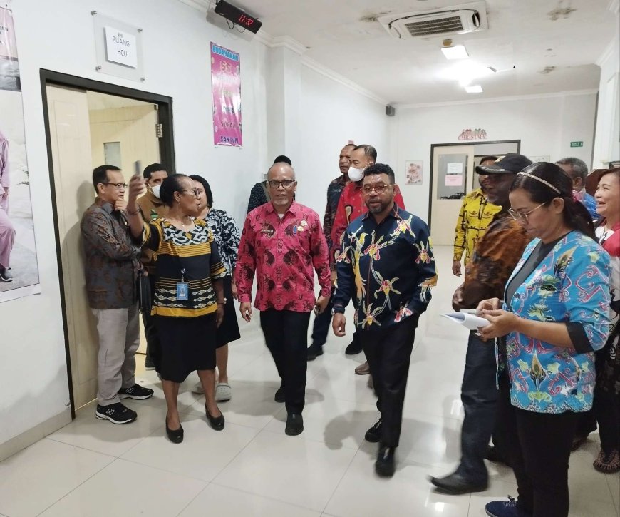 Komite III DPD-RI Sambangi RSUP Papua Barat, Butuh Renovasi Hingga Tambahan Dokter Spesialis