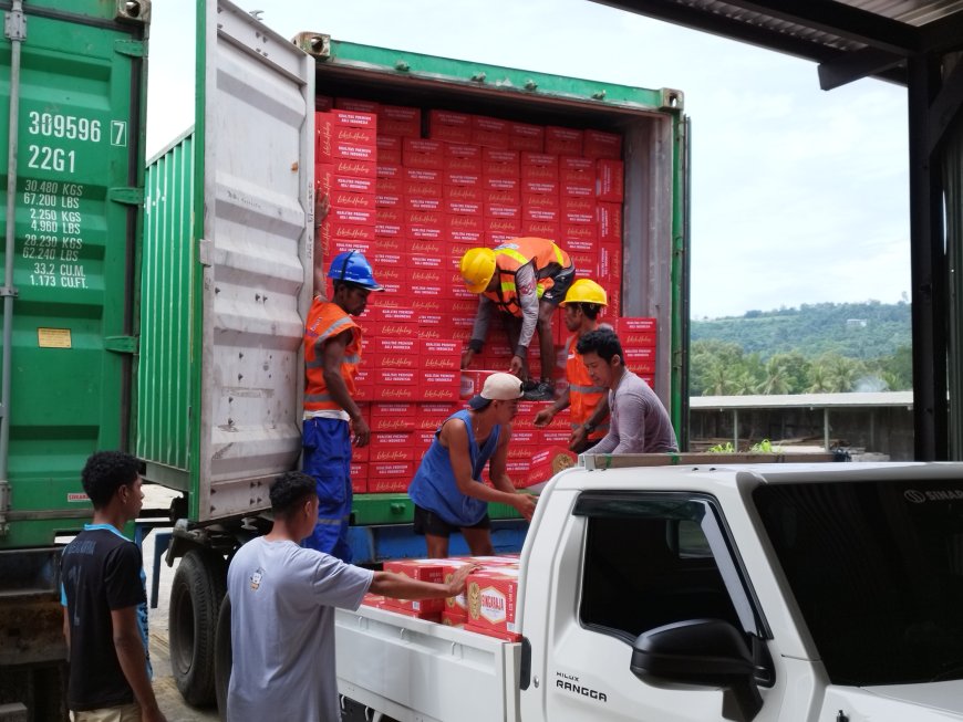 Manokwari Resmi Legalkan Minol, 1.500 Karton Bir di Datangkan Distributor Resmi