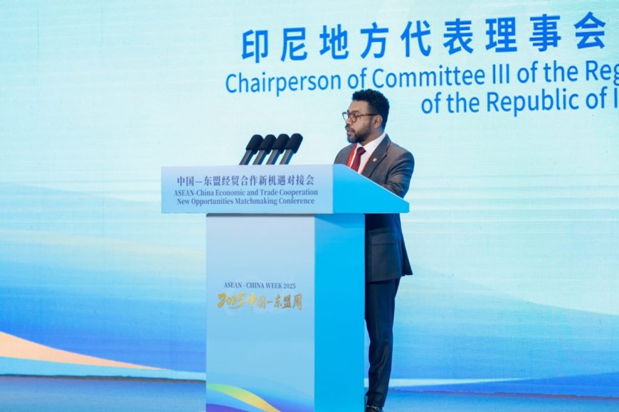 Filep Wamafma Sampaikan Pandangan Strategis pada Konferensi Kerja Sama Ekonomi ASEAN–Tiongkok