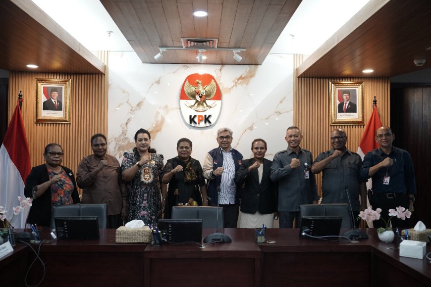 Serap Aspirasi Dewan Kehormatan Papua, KPK Komitmen Perbaiki Tata Kelola Otsus