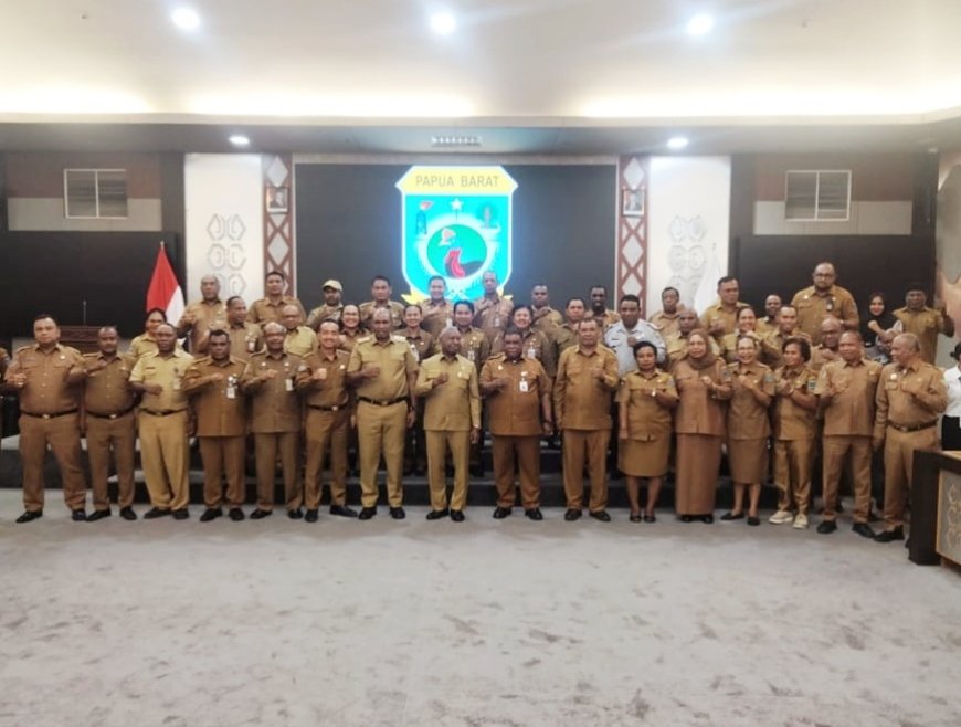 Serapan APBD Papua Barat Masih Rendah, Gubernur Minta OPD Tuntaskan Tagihan dan Realisasi Fisik