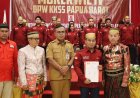 Sapri Bani Dilantik Pimpin Ikatan Pemuda Sulawesi Selatan Papua Barat
