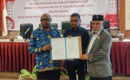 DPR Papua Barat Tetapkan 23 Ranperda dalam Propemperda 2026, Berikut Daftarnya